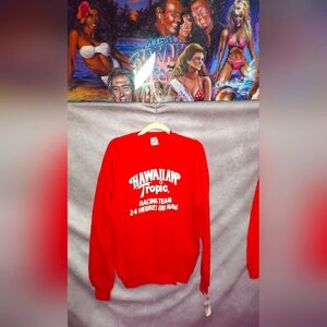 Original Hawaiian Tropic Promo Model Sweatshirt From The Le MANS Race!